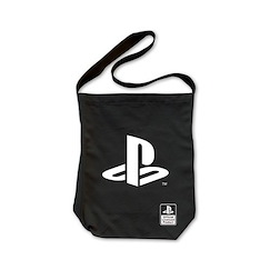 PlayStation 黑色 肩提袋 PlayStation Family Mark Shoulder Tote Bag/ Black【PlayStation】