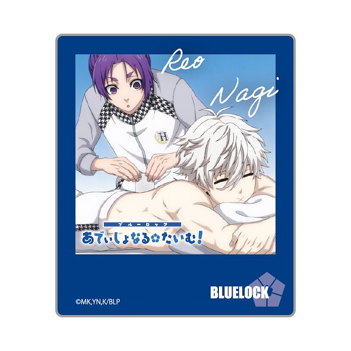 BLUE LOCK 藍色監獄 : 日版 「凪誠士郎 + 御影玲王」拍立得風格  磁貼