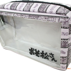 阿松 : 日版 菲林底片圖案 單邊透明 小物袋