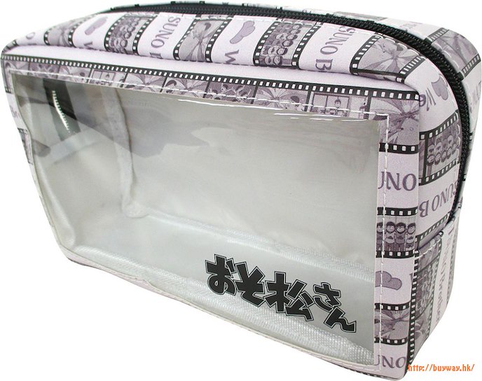 阿松 : 日版 菲林底片圖案 單邊透明 小物袋