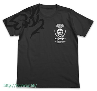 黑礁 (細碼)「萊薇」墨黑色 T-Shirt Revy Tattoo T-Shirt / SUMI-S【Black Lagoon】