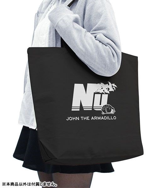吸血鬼馬上死 : 日版 「John」THE ARMADILLO 標誌 米白 大容量 手提袋