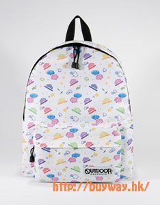 阿松 「阿松×Outdoor」背囊 - 白色 Osomatsu-kun x Outdoor Products Daypack White【Osomatsu-kun】