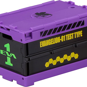 新世紀福音戰士 黏土人配件系列 福音戰士設計折疊收納箱 初號機 Nendoroid More Evangelion Design Container Unit-01 Ver.【Neon Genesis Evangelion】