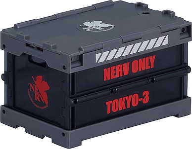 新世紀福音戰士 黏土人配件系列 福音戰士設計折疊收納箱 NERV Nendoroid More Evangelion Design Container NERV Ver.【Neon Genesis Evangelion】