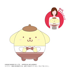 Sanrio系列 「布丁狗 / 布甸狗」30cm 圓碌碌 公仔 SR-58 Sanrio Characters Fuwakororin Big 3 E Pom Pom Purin【Sanrio Series】