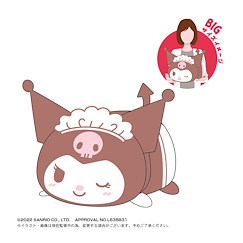 Sanrio系列 : 日版 「Kuromi」30cm 團子趴趴公仔