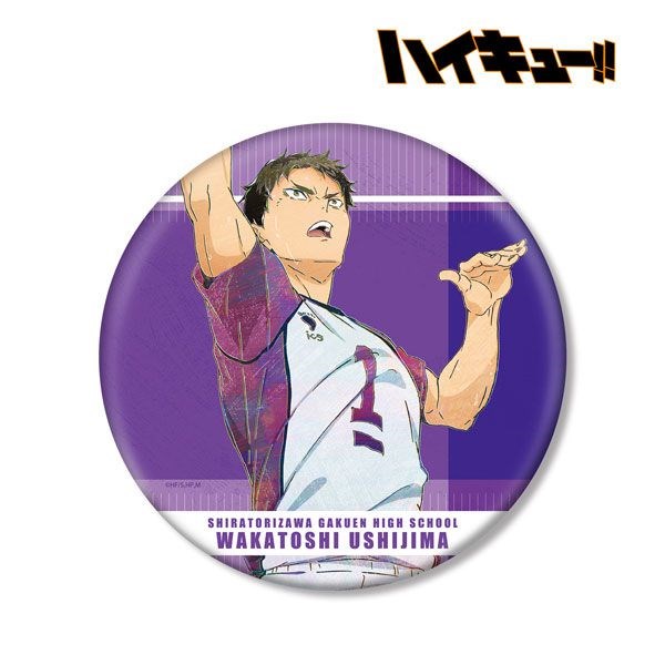 排球少年!! : 日版 「牛島若利」Ani-Art 15cm 徽章 / 企牌 Vol.7
