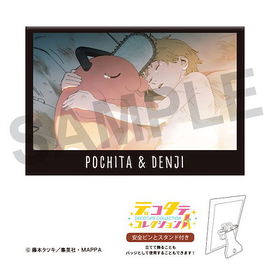 鏈鋸人 「電次 + 波奇塔」可企徽章 TV Anime DecoTate Collection Pochita & Denji【Chainsaw Man】