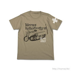 少女終末旅行 : 日版 (中碼)「Kettenkrad Vintage」深卡其色 T-Shirt