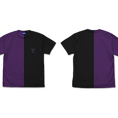 鐵甲萬能俠系列 (細碼)「阿修羅男爵」黑×紫 T-Shirt Mazinger Z Baron Ashura Two as One T-Shirt /PURPLE x BLACK-S【Mazinger Series】
