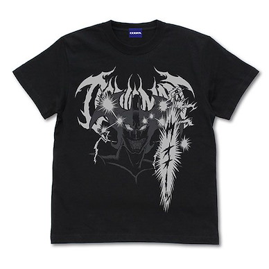 惡魔人 (加大)「惡魔人」黑色 T-Shirt T-Shirt /BLACK-XL【Devilman】