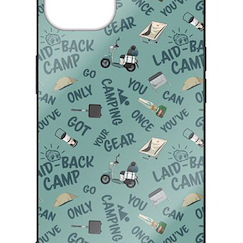 搖曳露營△ 露營用品 圖案 iPhone [13] 強化玻璃 手機殼 "Yuru Camp" Camping Goods Tempered Glass iPhone Case /13【Laid-Back Camp】