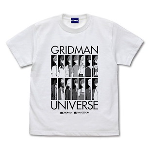GRIDMAN UNIVERSE (加大) 角色圖案 白色 T-Shirt Character T-Shirt /WHITE-XL【GRIDMAN UNIVERSE】