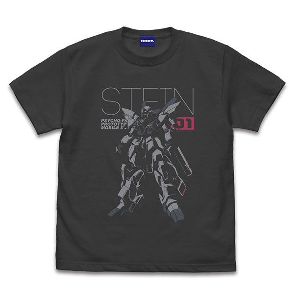機動戰士高達系列 : 日版 (細碼)「斯坦因01」機動戰士高達NT 墨黑色 T-Shirt