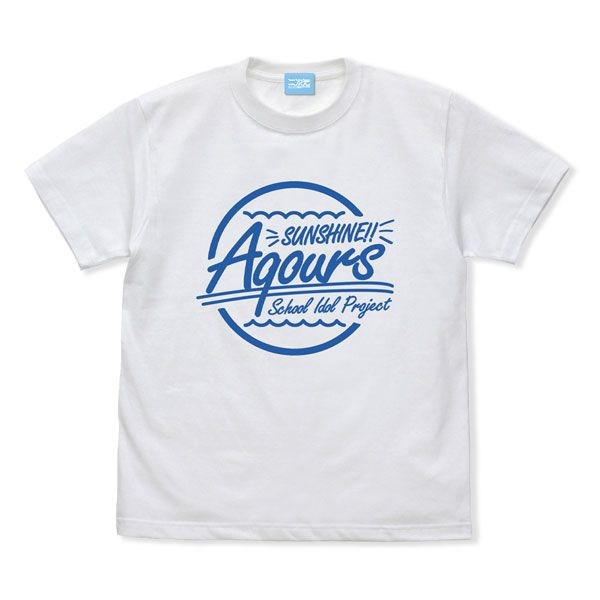 LoveLive! Sunshine!! : 日版 (大碼)「Aqours」白色 T-Shirt