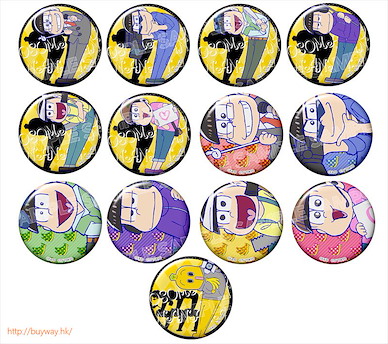 阿松 「阿松 x Nanana 吉祥物」收藏徽章 (13 個入) Osomatsu-kun x Nanana Can Badge (13 Pieces)【Osomatsu-kun】