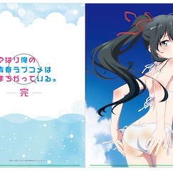 果然我的青春戀愛喜劇搞錯了。 「雪之下雪乃」沙灘比基尼 A4 文件套 Original Illustration Seaside Bikini A4 Clear File Yukino【My youth romantic comedy is wrong as I expected.】
