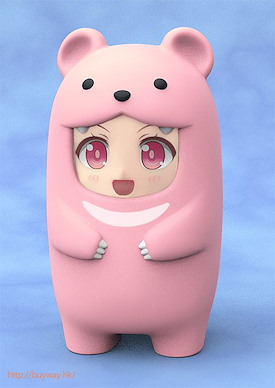 黏土人配件 「粉紅熊」黏土人 配件收納 Kigurumi Face Parts Case Pink Bear【Nendoroid More】