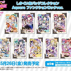 LoveLive! Sunshine!! 「Aqours」方形徽章 ファンクションロック Ver. (9 個入) Square Can Badge Collection Aqours Function Rock Ver. (9 Pieces)【Love Live! Sunshine!!】