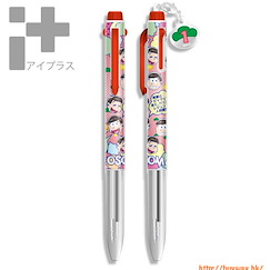 阿松 : 日版 「松野小松」(鉛芯 + 黑色 + 紅色) 3 軸筆