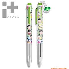 阿松 : 日版 「松野輕松」(鉛芯 + 黑色 + 綠色) 3 軸筆