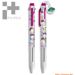 阿松 : 日版 「松野一松」(鉛芯 + 黑色 + 紫色) 3 軸筆