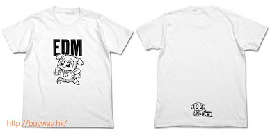 Pop Team Epic (細碼) EDM 白色 T-Shirt EDM T-Shirt / WHITE - S【Pop Team Epic】