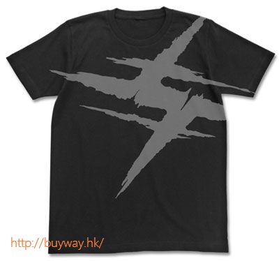 羈絆者Kiznaiver : 日版 (細碼) 印花 黑色 T-Shirt