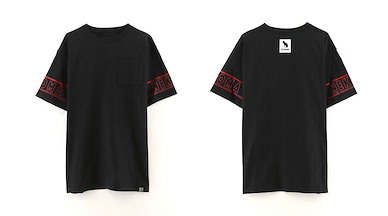 排球少年!! (均碼)「音駒高中」袖邊印花 T-Shirt Sleeve Print T-Shirt Nekoma High School【Haikyu!!】