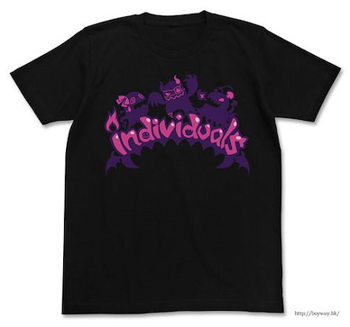 偶像大師 灰姑娘女孩 (大碼)「individuals」黑色 T-Shirt individuals T-Shirt / BLACK-L【The Idolm@ster Cinderella Girls】