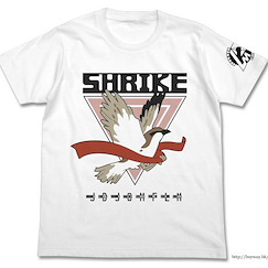 機動戰士高達系列 : 日版 (大碼)「Shrike」白色 T-Shirt
