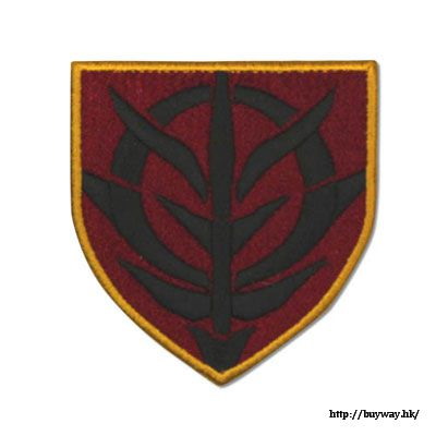 機動戰士高達系列 : 日版 「自護」國徽 魔術貼刺繡徽章