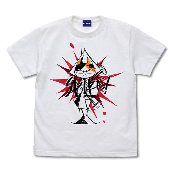 魔兵驚天錄系列 : 日版 (細碼)「ヴィオラ」Spike Cat 白色 T-Shirt