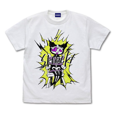 魔兵驚天錄系列 (細碼)「ヴィオラ」Shock Cat 白色 T-Shirt Bayonetta 3 Shock Cat T-Shirt (Shocking Shorty White) / WHITE-S【Bayonetta Series】