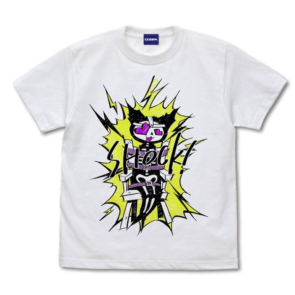 魔兵驚天錄系列 : 日版 (細碼)「ヴィオラ」Shock Cat 白色 T-Shirt