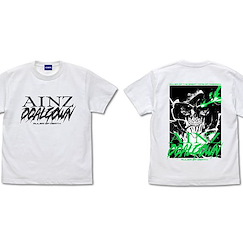 Overlord (細碼)「安茲．烏爾．恭」死の支配者 白色 T-Shirt Ruler of Death Ainz T-Shirt /WHITE-S【Overlord】