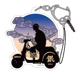 銀魂 : 日版 「坂田銀時」銀さん與摩托車 亞克力匙扣