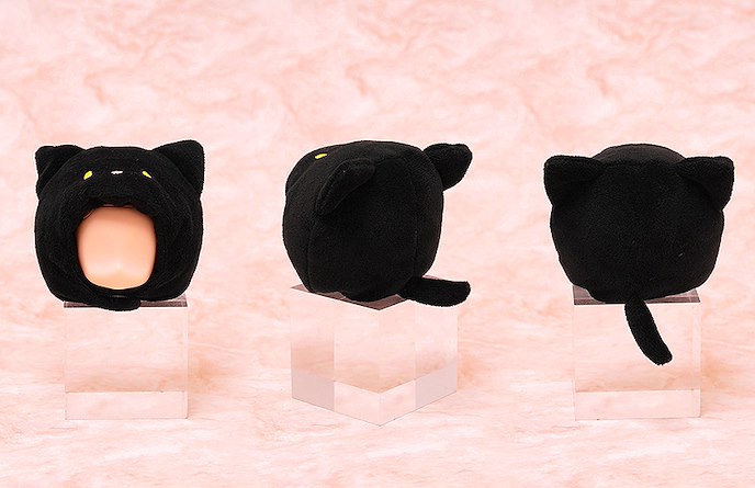 黏土人配件 : 日版 黏土人配件系列 裝扮兜帽 黑貓