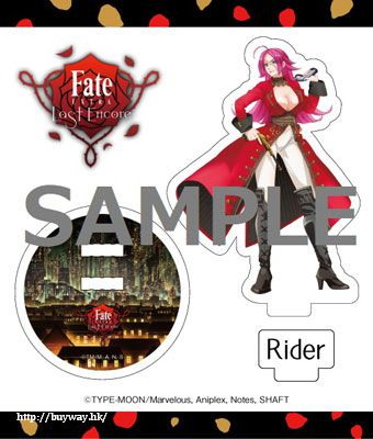 Fate系列 : 日版 「Rider」亞克力企牌