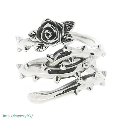 幽遊白書 「蔵馬」薔薇棘鞭刃 銀戒指 (17 號) Arc Silver Accessories Collaboration Ring Rose Whip Ring Kurama (17 Size)【YuYu Hakusho】