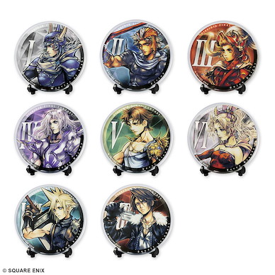 最終幻想系列 「最終幻想 紛爭」角色玻璃碟 收藏 Vol.1 (8 個入) Glass Plate Collection Dissidia Final Fantasy Vol. 1 (8 Pieces)【Final Fantasy Series】