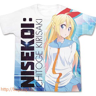 偽戀 (加大)「桐崎千棘」全彩 T-Shirt Kirisaki Chitoge Full Graphic T-Shirt - XL【Nisekoi】