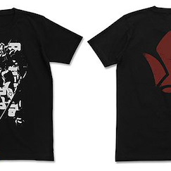 機動戰士高達系列 : 日版 (大碼)「巴巴托司」鐵血的孤兒 黑色 T-Shirt