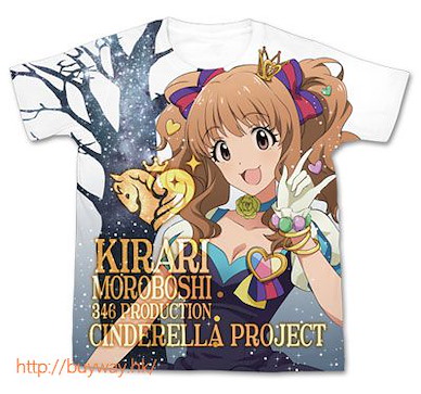 偶像大師 灰姑娘女孩 (細碼)「諸星煌梨」My First Star!! 全彩 T-Shirt My First Star!! Kirari Moroboshi Full Graphic T-Shirt - S【The Idolm@ster Cinderella Girls】