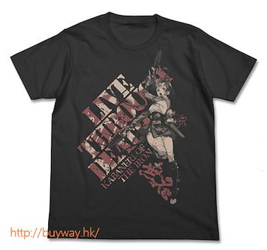 甲鐵城的卡巴內里 (中碼)「無名」T-Shirt 墨黑色 Mumei T-Shirt / SUMI - M【Kabaneri of the Iron Fortress】