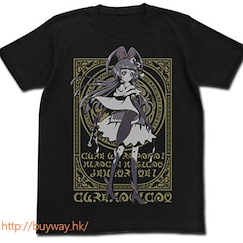光之美少女系列 (加大)「理子 (魔法天使)」T-Shirt 黑色 Cure Magical T-Shirt / BLACK - XL【Pretty Cure Series】