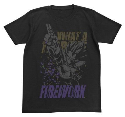 龍珠 : 日版 (細碼)「What A Horrible Firework」黑色 T-Shirt