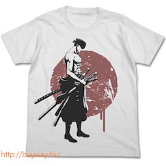 海賊王 (大碼)「卓洛」劍士 T-Shirt 白色 Swordsman Zoro T-Shirt / WHITE - L【One Piece】
