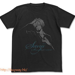 海賊王 (加大)「山治」料理人 T-Shirt 黑色 Cook Sanji T-Shirt / BLACK - XL【One Piece】